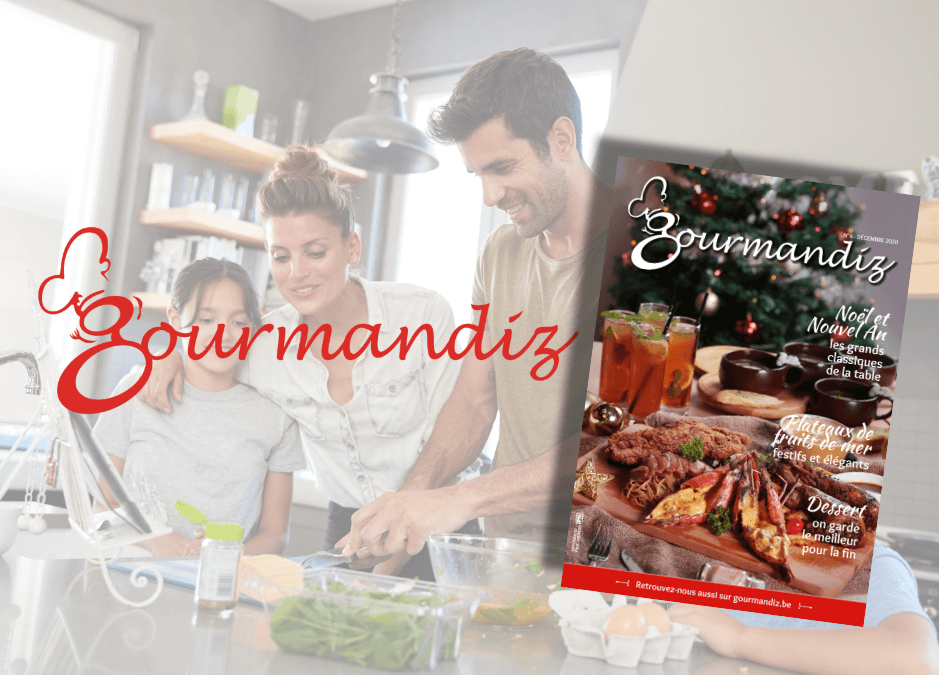 Gourmandiz, le magazine haut de gamme des lecteurs et lectrices de tous âges