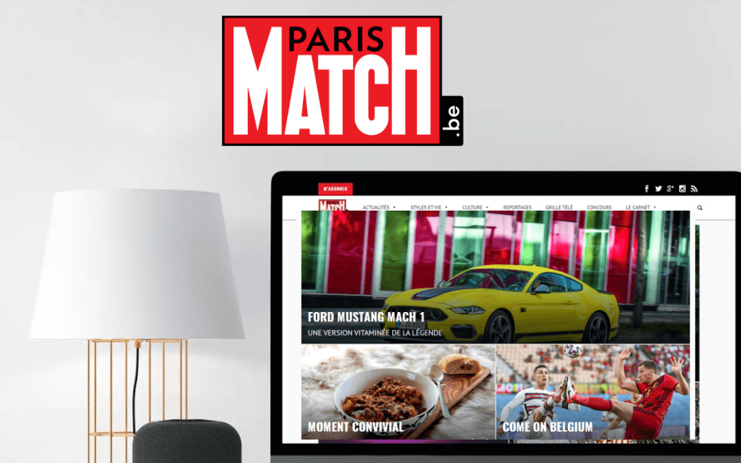 ‘Ouvrir une parenthèse qui fait du bien’, de eerste bekendheidscampagne voor Parismatch.be