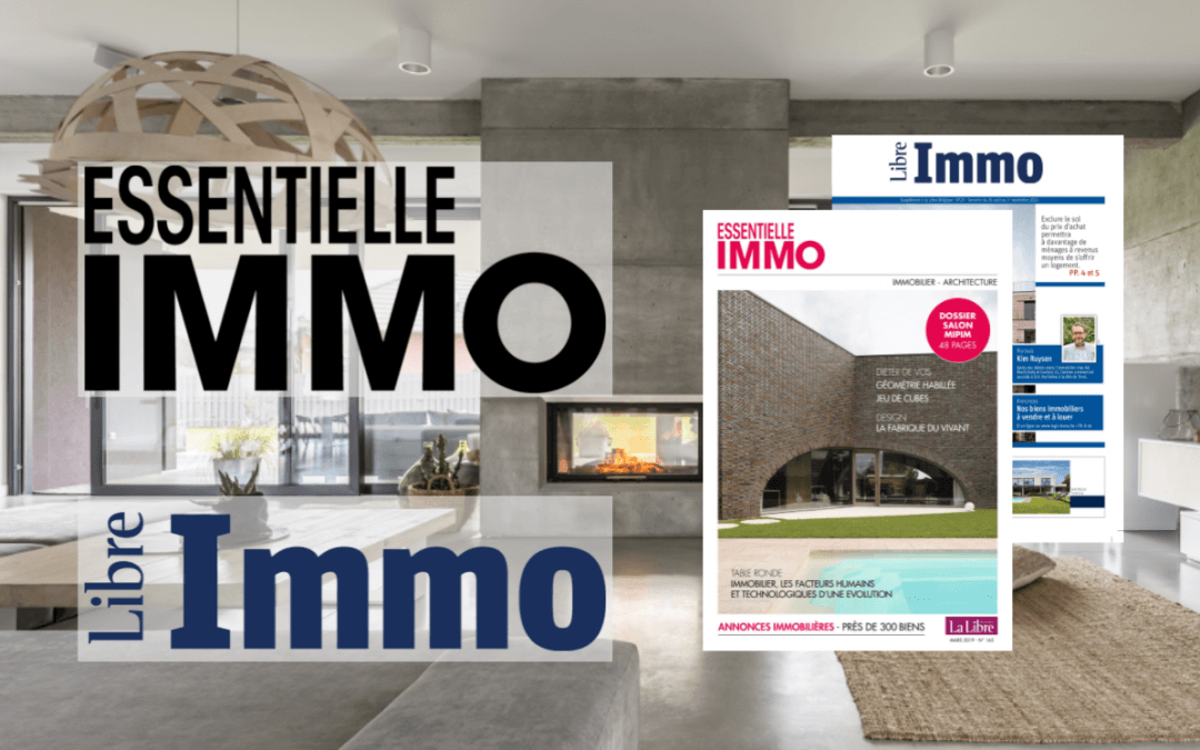 De herfstthema’s in l’Essentielle Immo en La Libre Immo