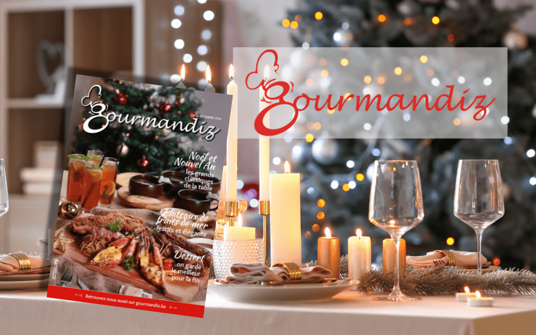 Speciale uitgave voor de Feestdagen van Gourmandiz: interessante gelegenheid voor adverteerders