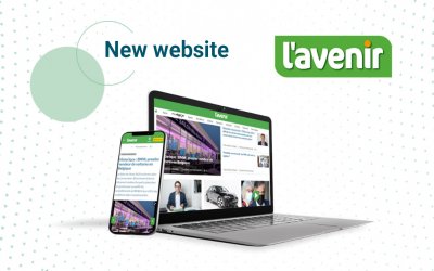 Een nieuwe website voor L’Avenir