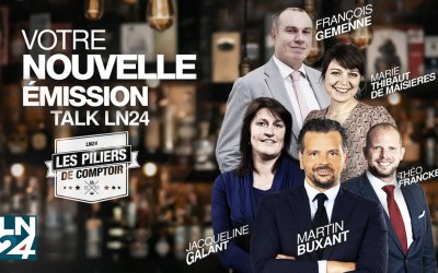 Het nieuwe tv-programma op LN24 « Les Piliers de comptoir » kleurt vanaf nu uw zondagavond