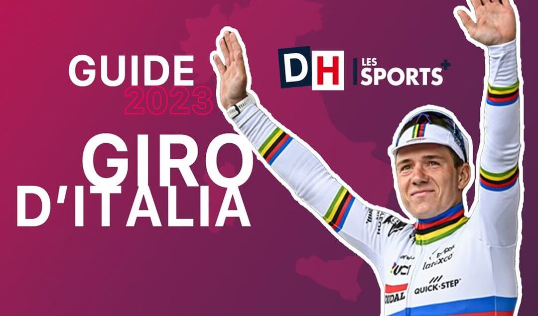 La DH/Les Sports+ rijdt mee met de Giro d’Italia: uw advertentie in het wiel van Remco Evenepoel