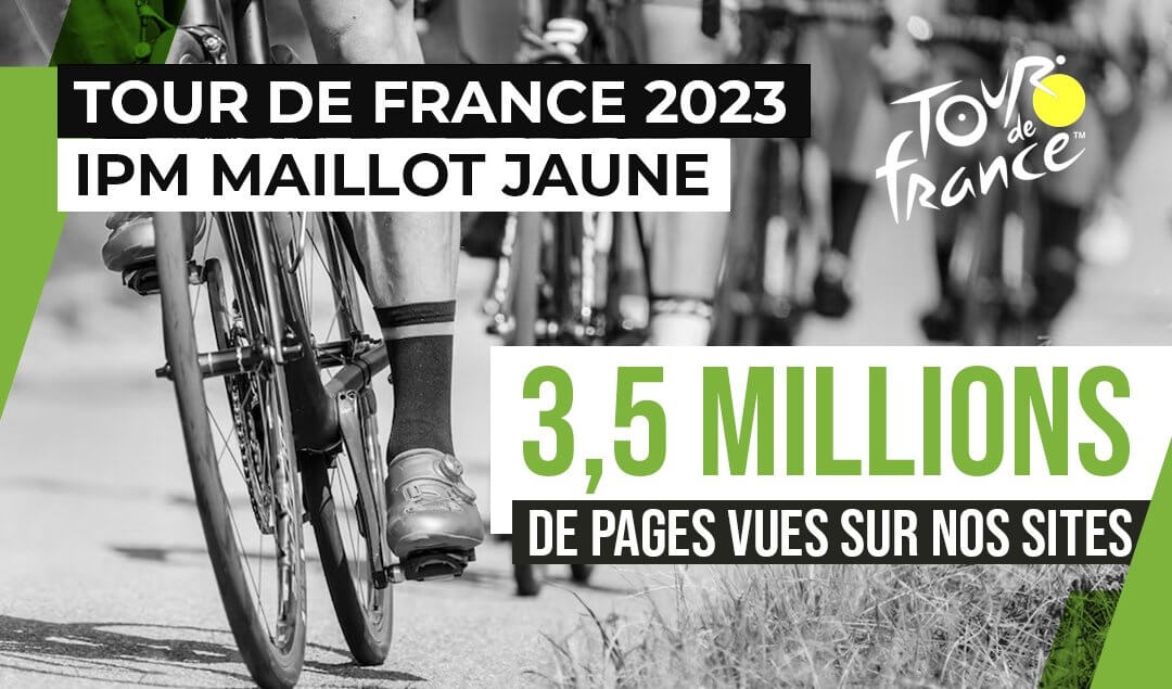 Tour de France 2023 : IPM maillot jaune !