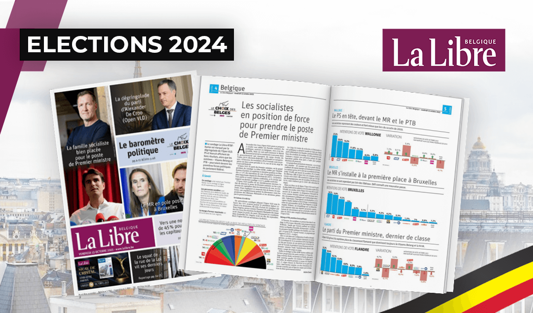 Verkiezingen 2024: La Libre Belgique, uw vierde macht