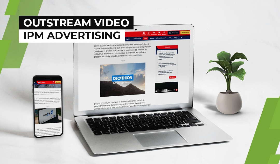 Outstream, uw video ads tussen geschreven tekst