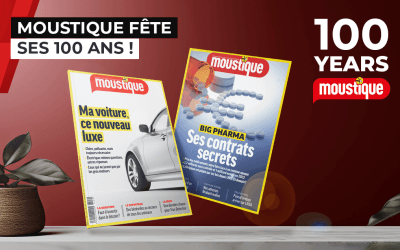 Moustique fête ses 100 ans! Pour l’occasion, profitez de notre offre spéciale anniversaire!