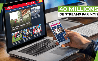 IPM vous propose 40 millions de streams video par mois !